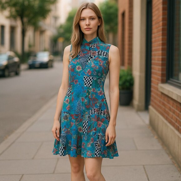 SHANGHAITANG Mini Dress- Size 4 - Picture 2 of 7